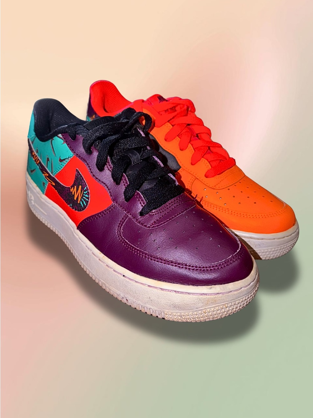 Nike Air Force 1 LV8 What The 90s GS 6Y Women’s 7.5 AT3407-600